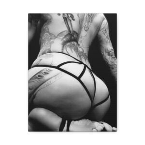 Angel With Broken Wings - Matte Canvas Print