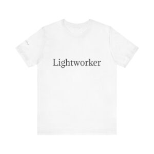 “Lightworker” Tee —Stand in the Light Against Darkness Spiritual Graphic T-Shirt