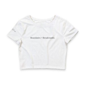 Boundaries > Breadcrumbs Women’s Crop Tee