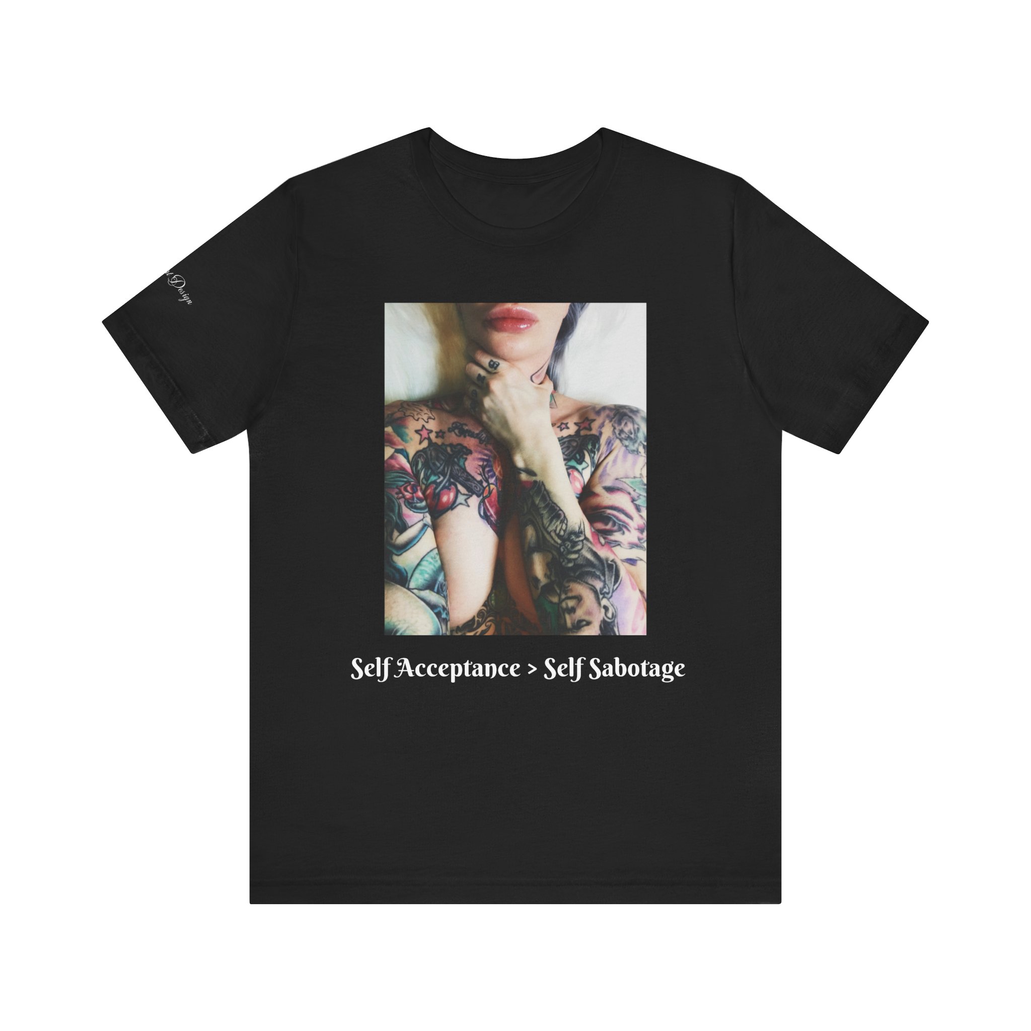 Self Acceptance > Self Sabotage T-Shirt — Inspirational Mental Health Tee - Image 3
